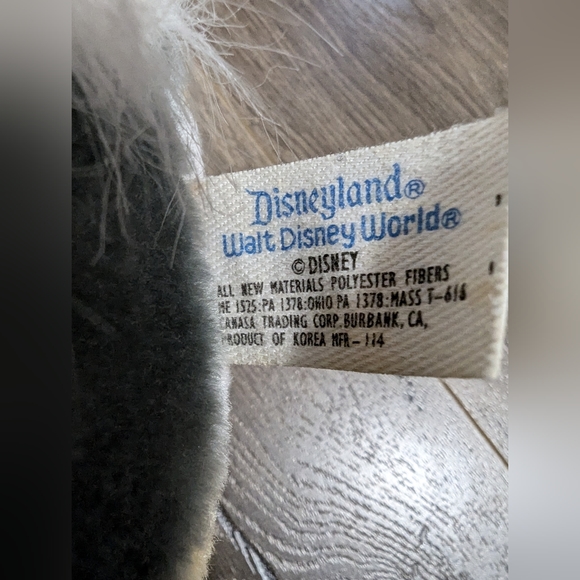 - VINTAGE Walt DISNEY World. THUMPER  Rabbit, BAMBI Plush Toy Disneyland. … - Picture 8 of 8